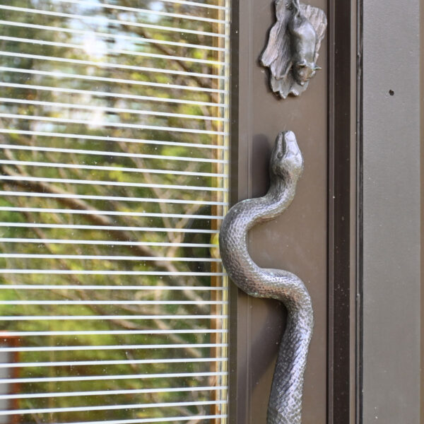 Easter rat snake door handle