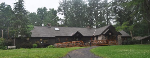 The main building at Shaver's Creek