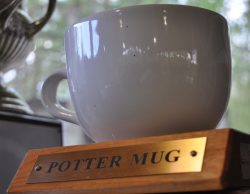 The Potter Mug award: a ceramic coffee mug