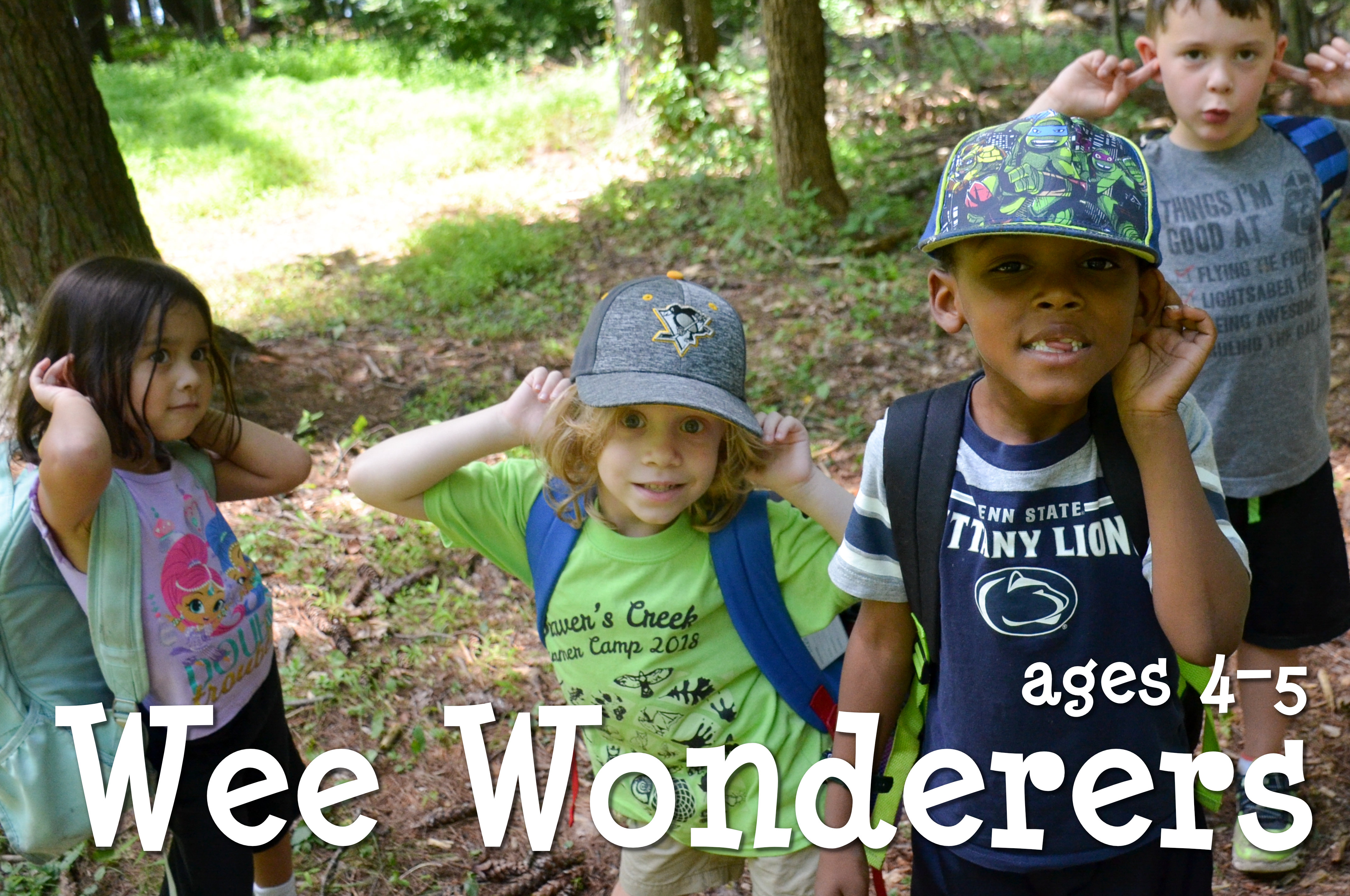 Wee Wonderers ages 4-5