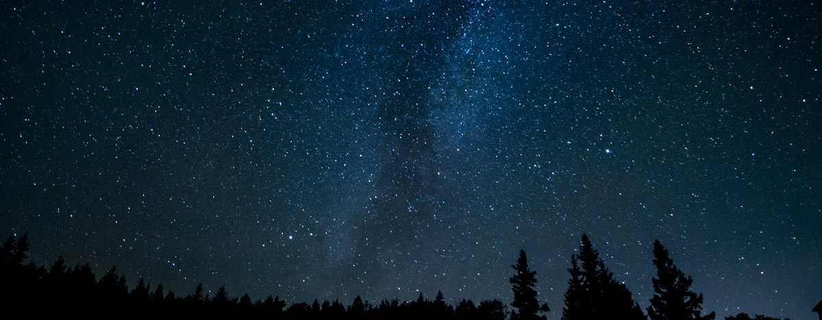 Image of the stars at night