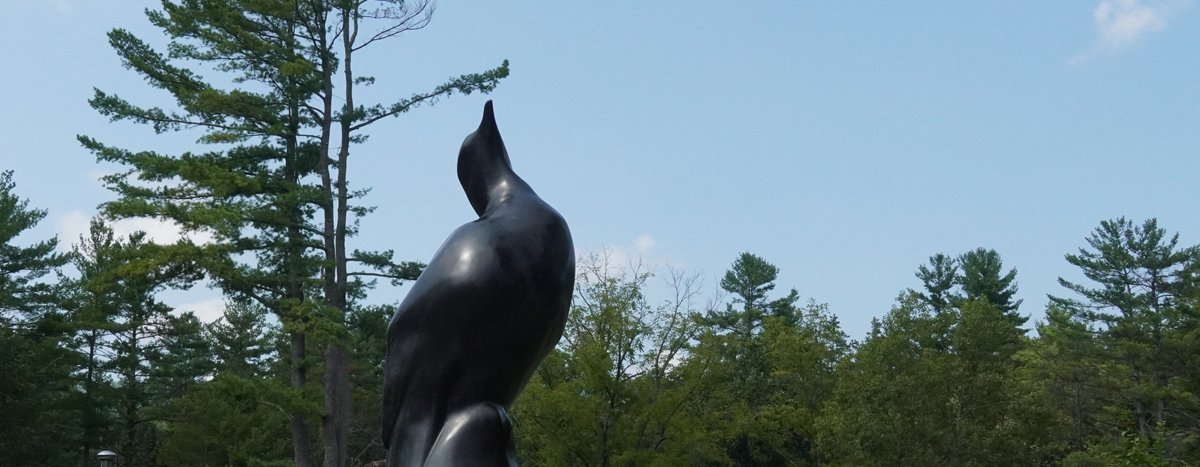 Sculpture of the Passenger Pigeon