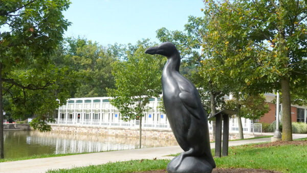 Sculpture of the Great Auk