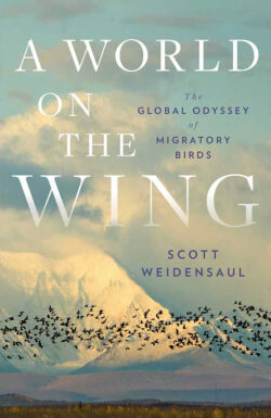 book cover of scott weidsensaul's book a world on the wing