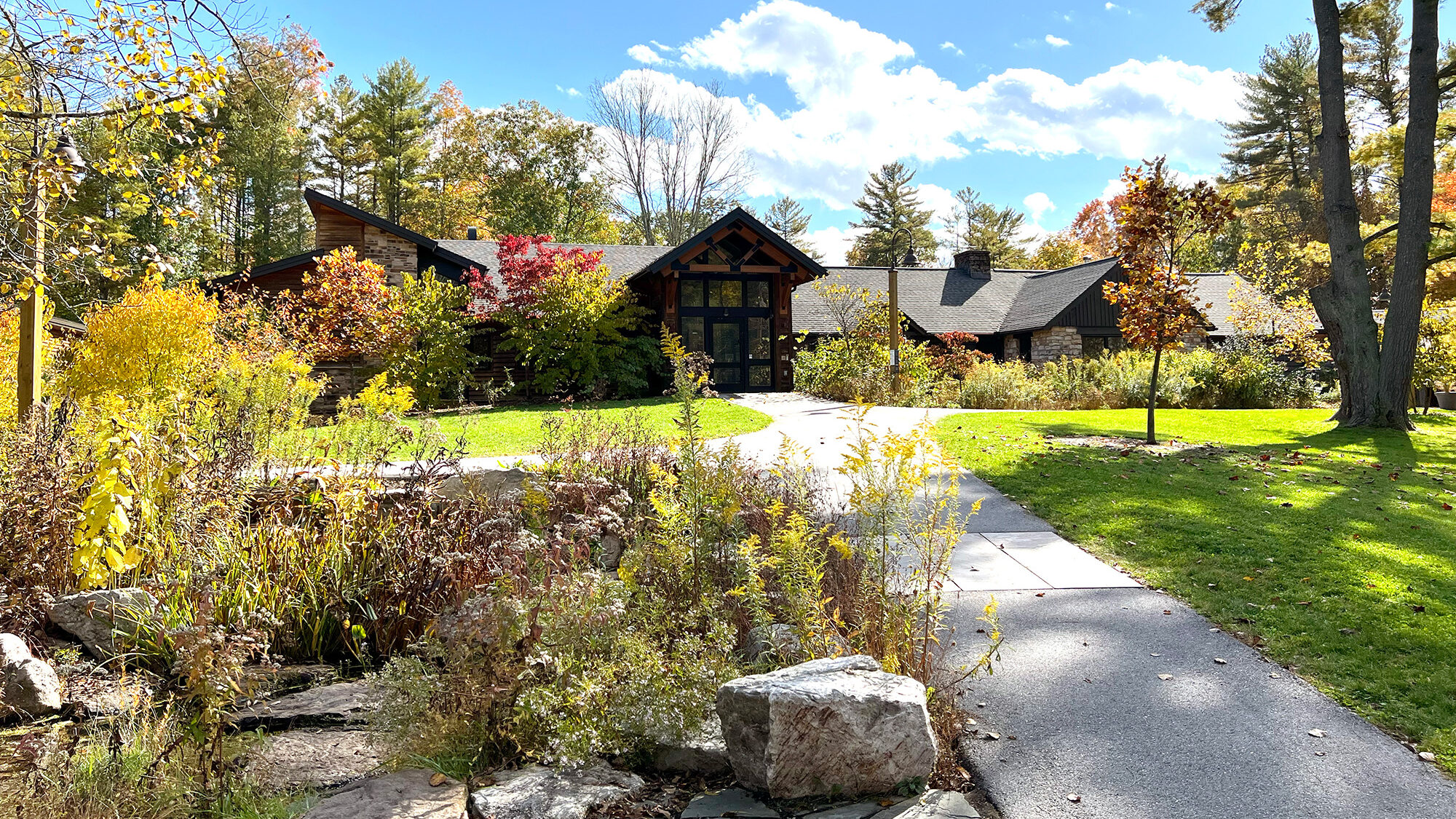 Shaver's Creek Visitor Center in October