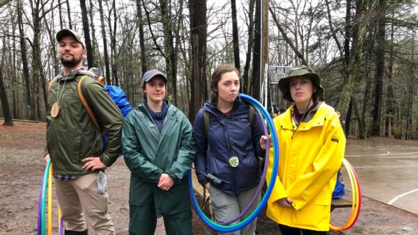 Fiona and some Shaver's Creek team members