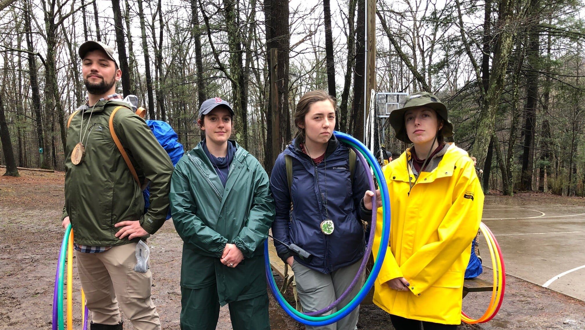 Fiona and some Shaver's Creek team members