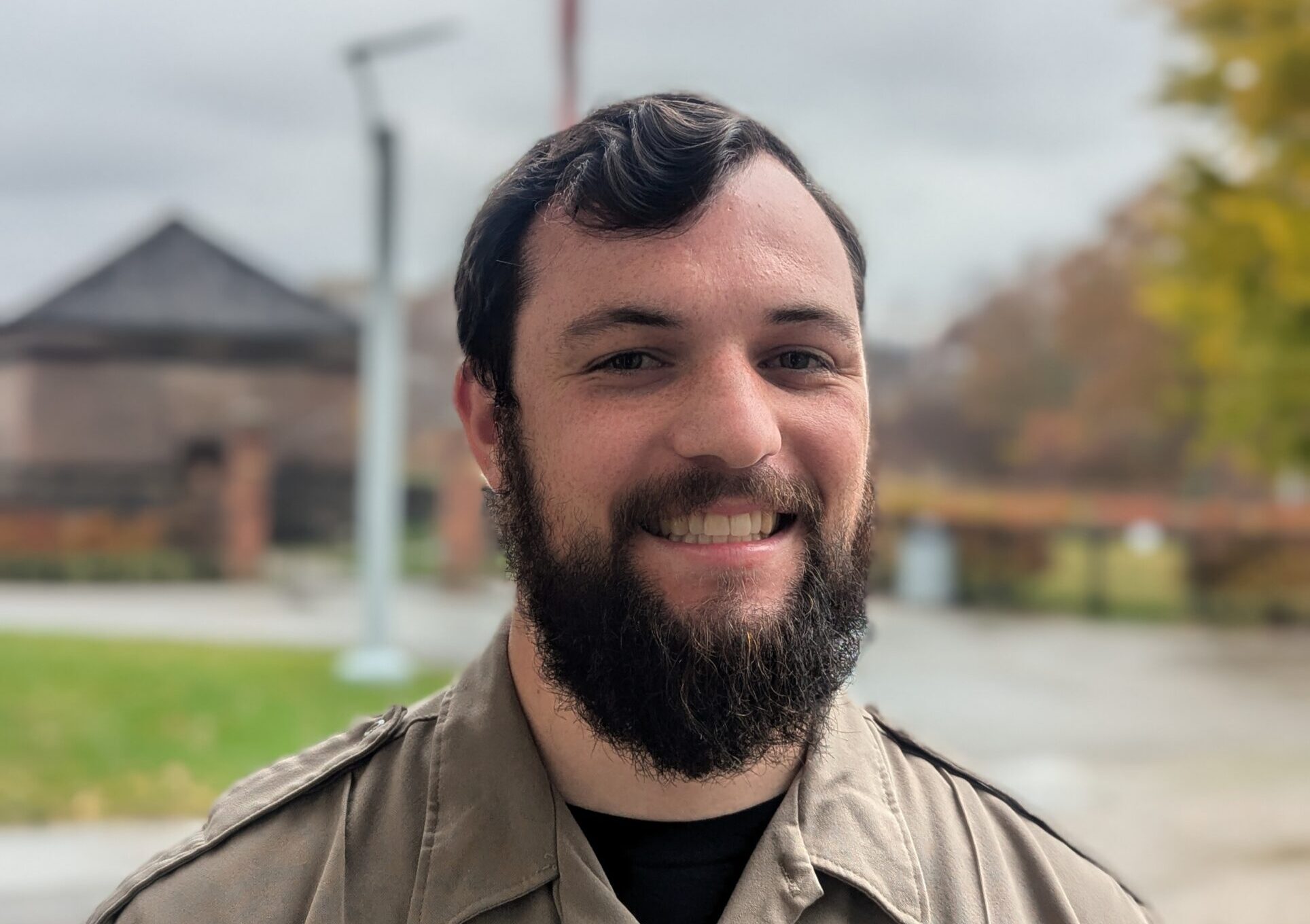 Jack poses in his ranger uniform.